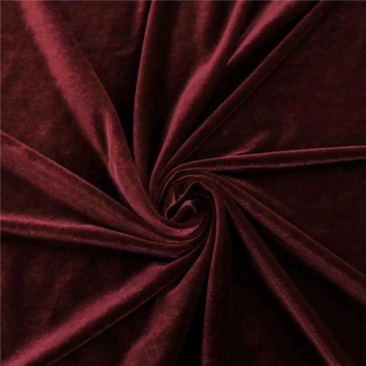 1 Yard Burgundy Stretch Velvet Fabric for Dresses Crafts Apparel Backdrops DIY 58"/60" Width
